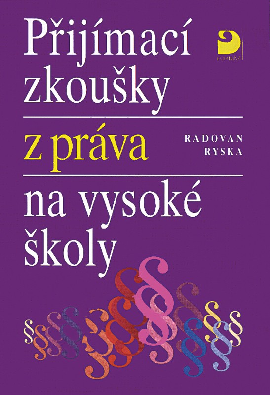 Přijímací zkoušky z práva na VŠ