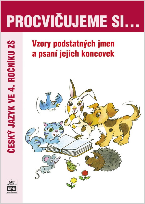 Procvičujeme si... – Vzory a psaní koncovek podstatných jmen pro 4. ročník ZŠ