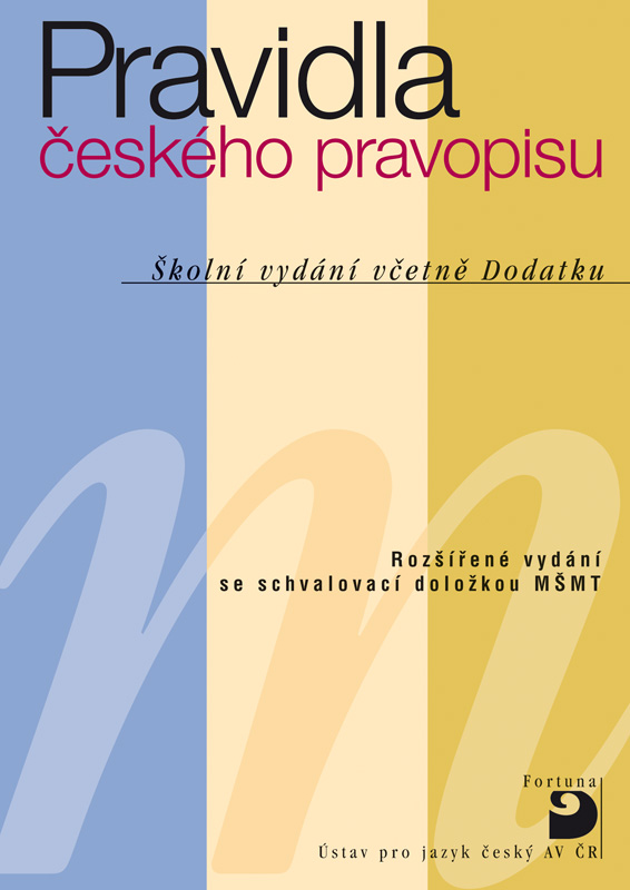 Pravidla českého pravopisu, brožované vydání